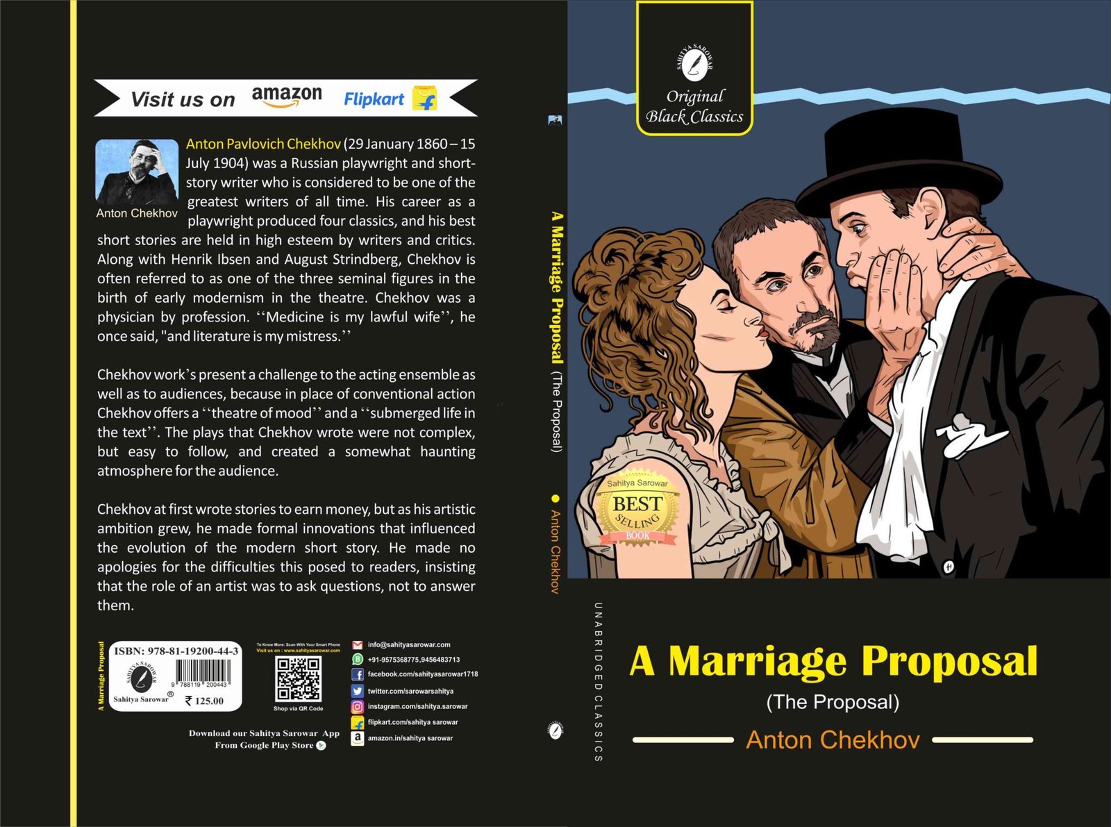 A Marriage proposal ( The Proposal ) by Anton Chekhov – Best Book ...