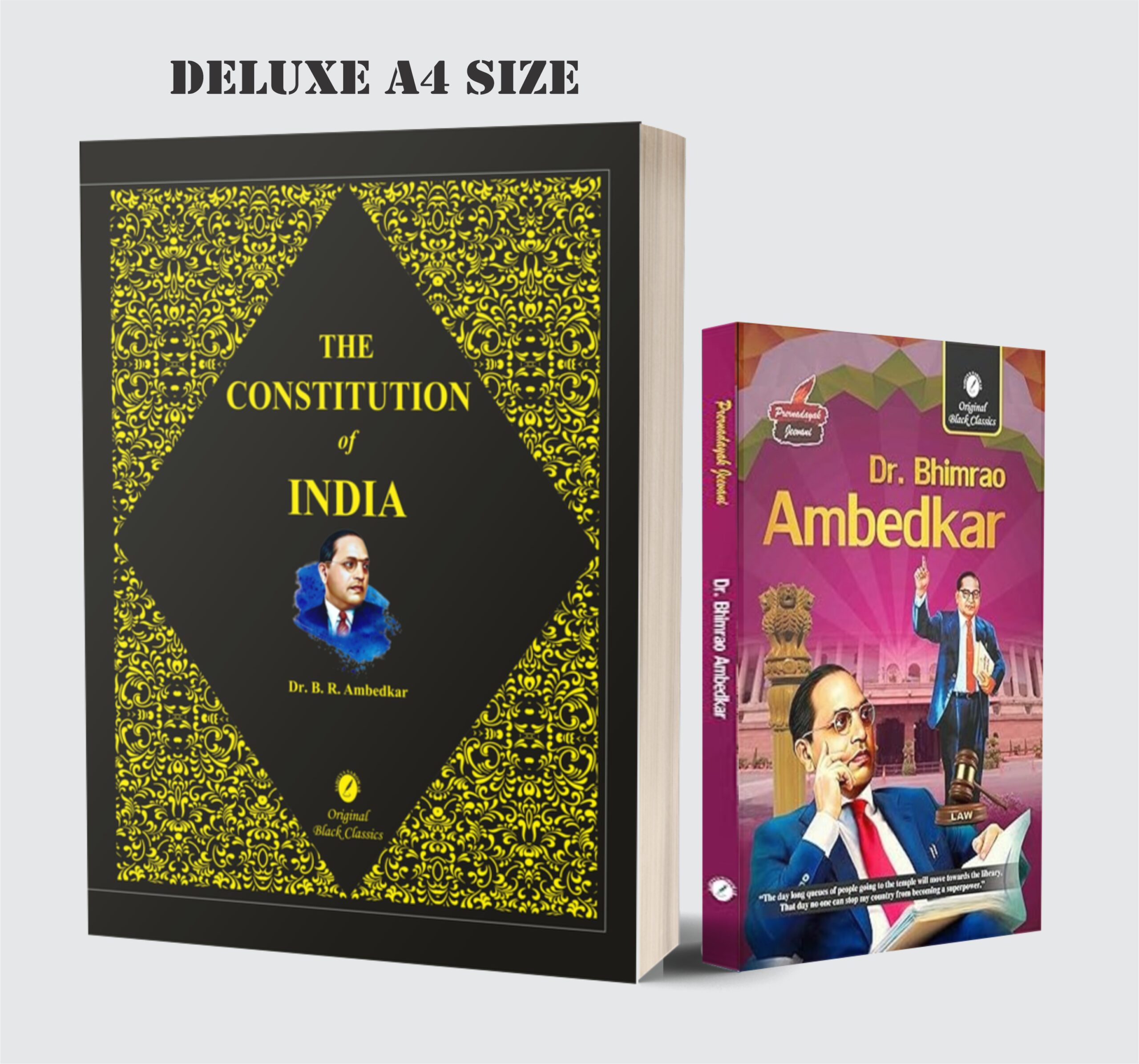 CONSTITUTION ENGLISH A4 & AMBEDKAR